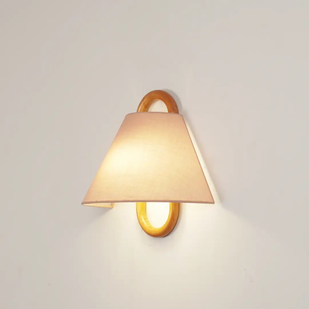 Tapered Wood Sconce