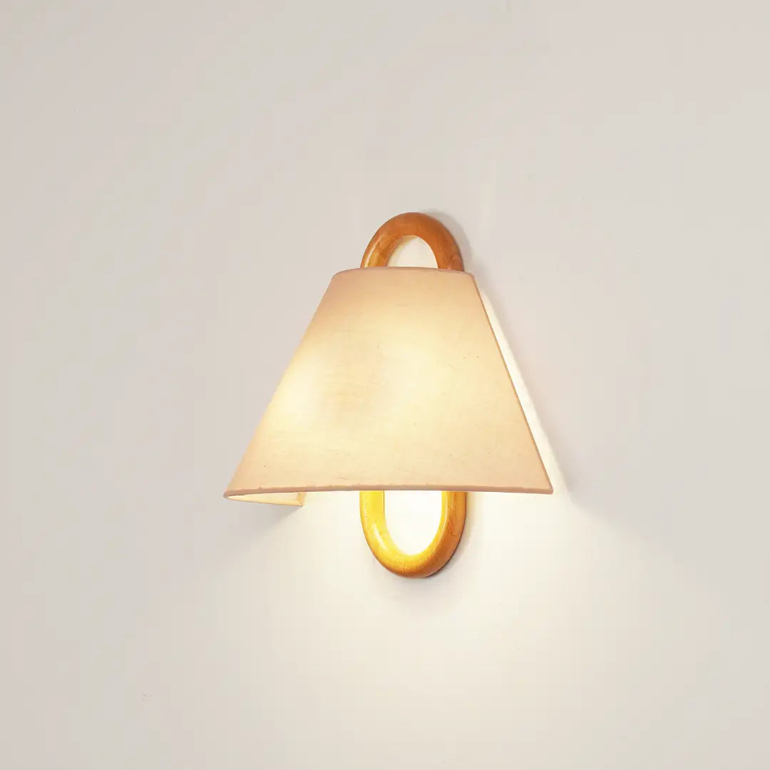 Tapered Wood Sconce