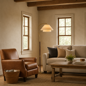 Layered Glow Floor Lamp
