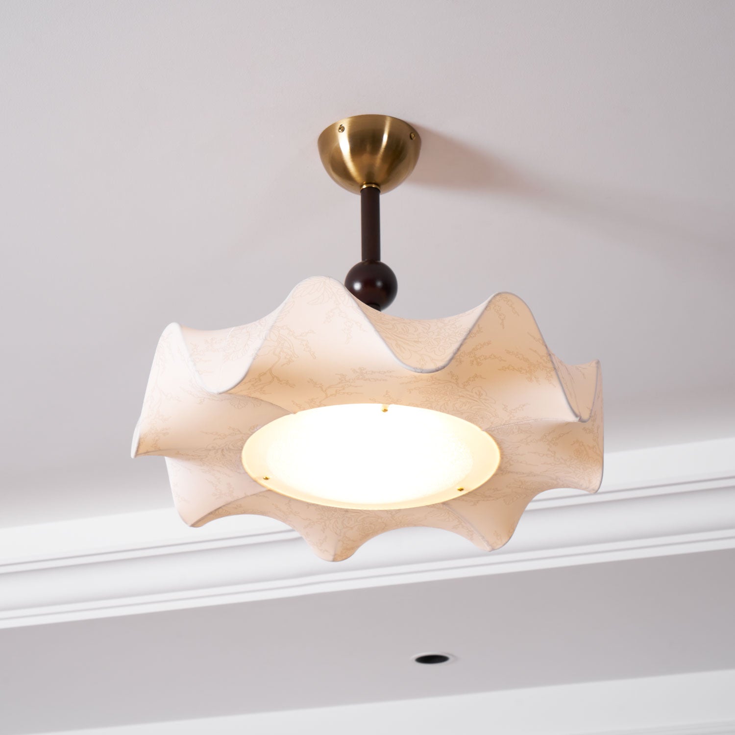 Layered Petal Ceiling Light
