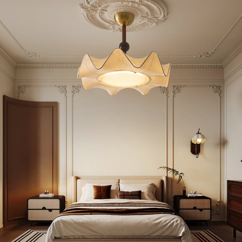 Layered Petal Ceiling Light