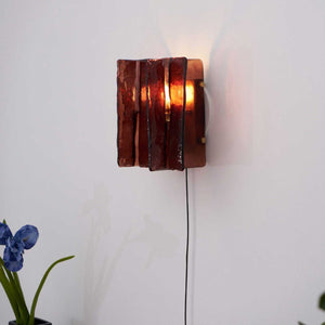 Crimson Glow Sconce