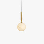 Alabaster Halo Pendant