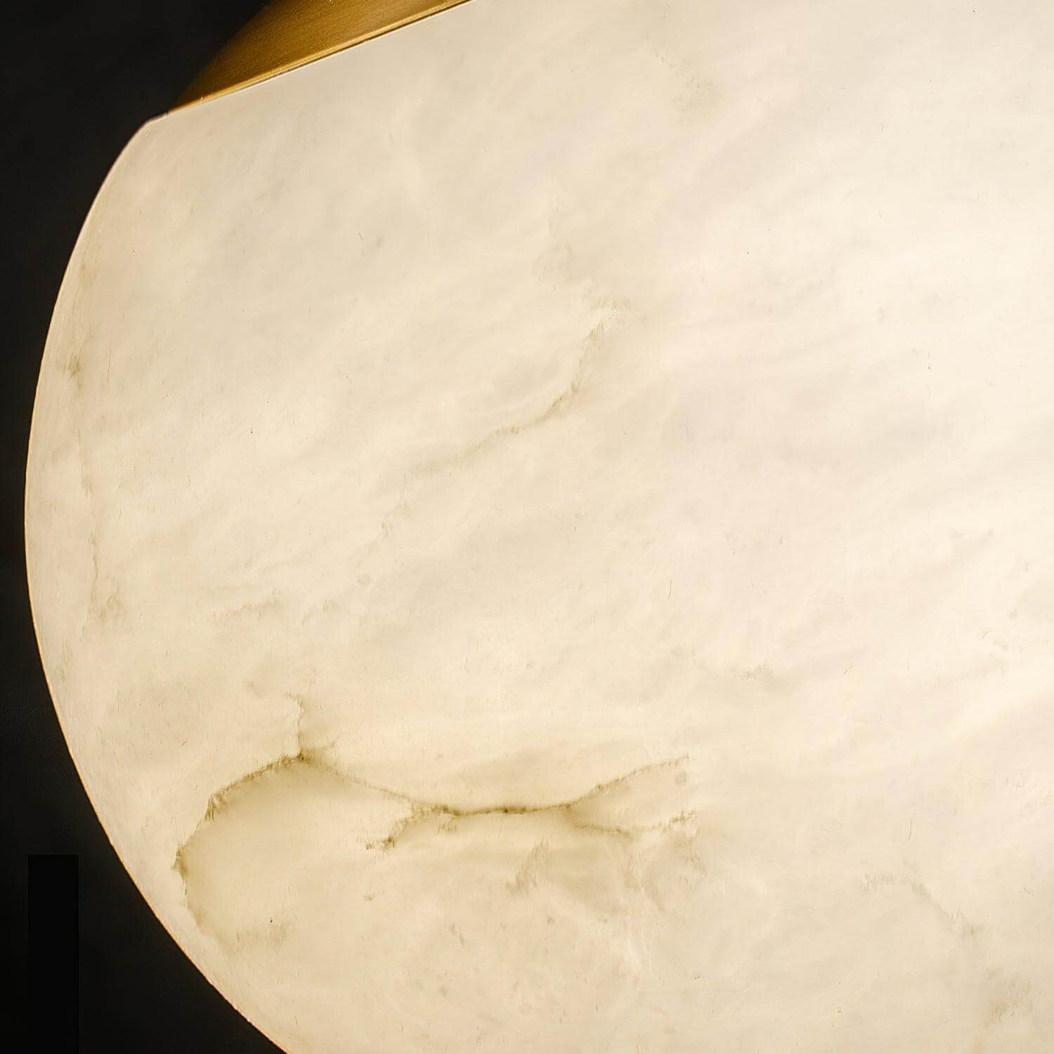 Alabaster Halo Pendant