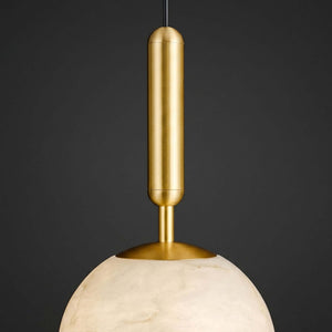 Alabaster Halo Pendant