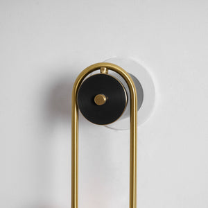 Curved Globe Wall Sconce