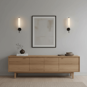 Alabaster Column Sconce