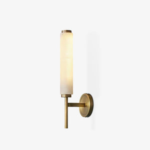 Alabaster Column Sconce