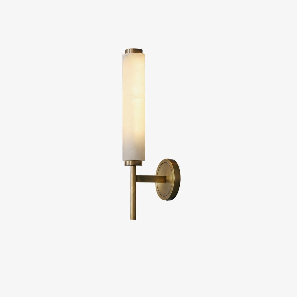 Alabaster Column Sconce
