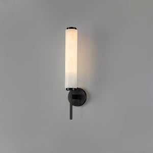 Alabaster Column Sconce