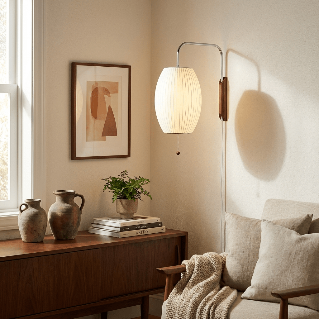 Sculpted Arc Wall Sconce