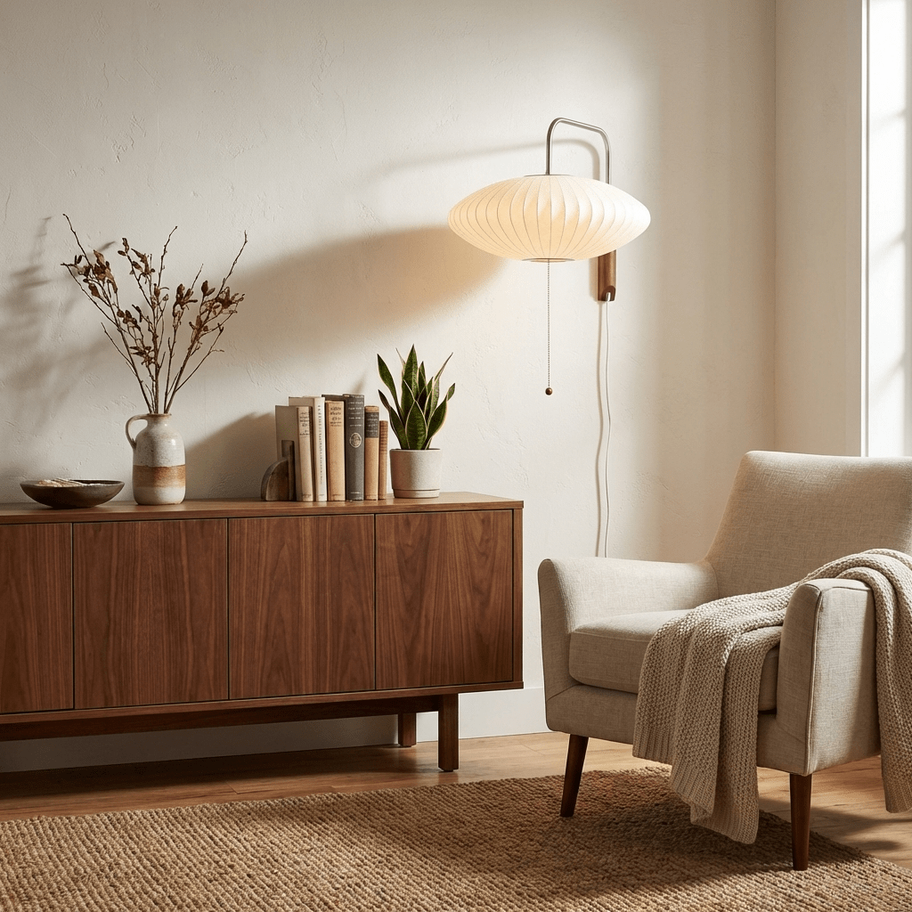 Sculpted Arc Wall Sconce