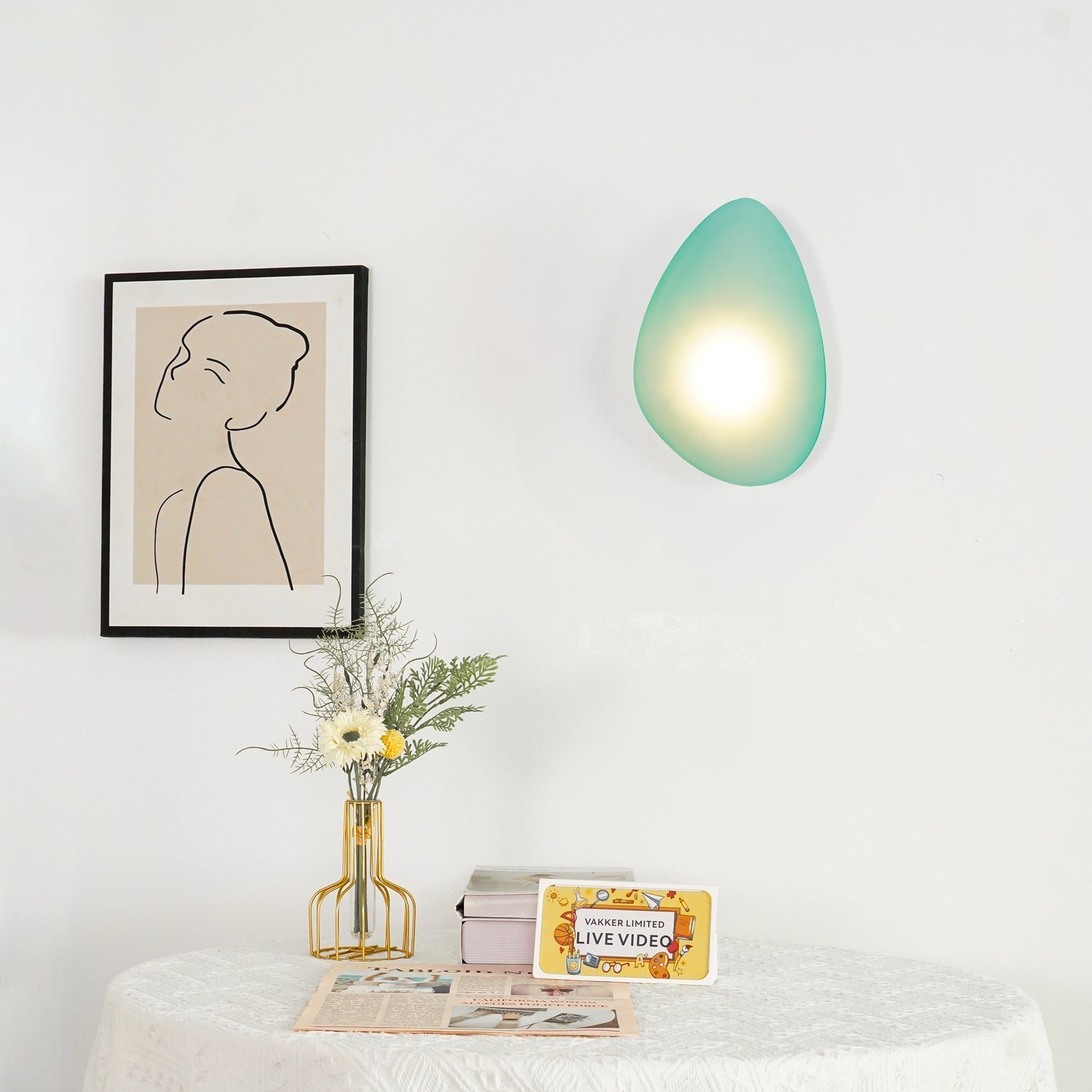 Bubble Glass Wall Sconce