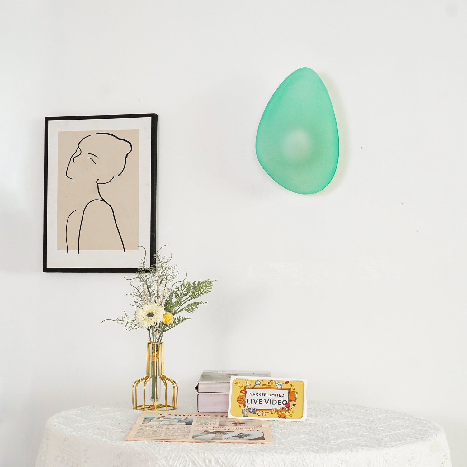 Bubble Glass Wall Sconce