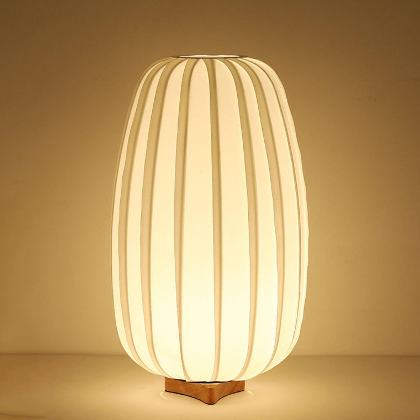 Ribbed Glow Table Lamp