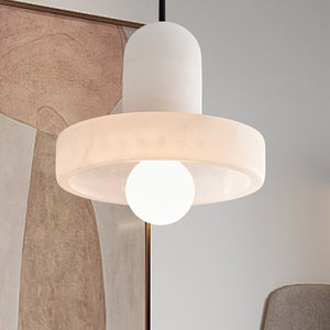 Alabaster Glow Pendant