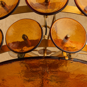 Halo Glass Chandelier