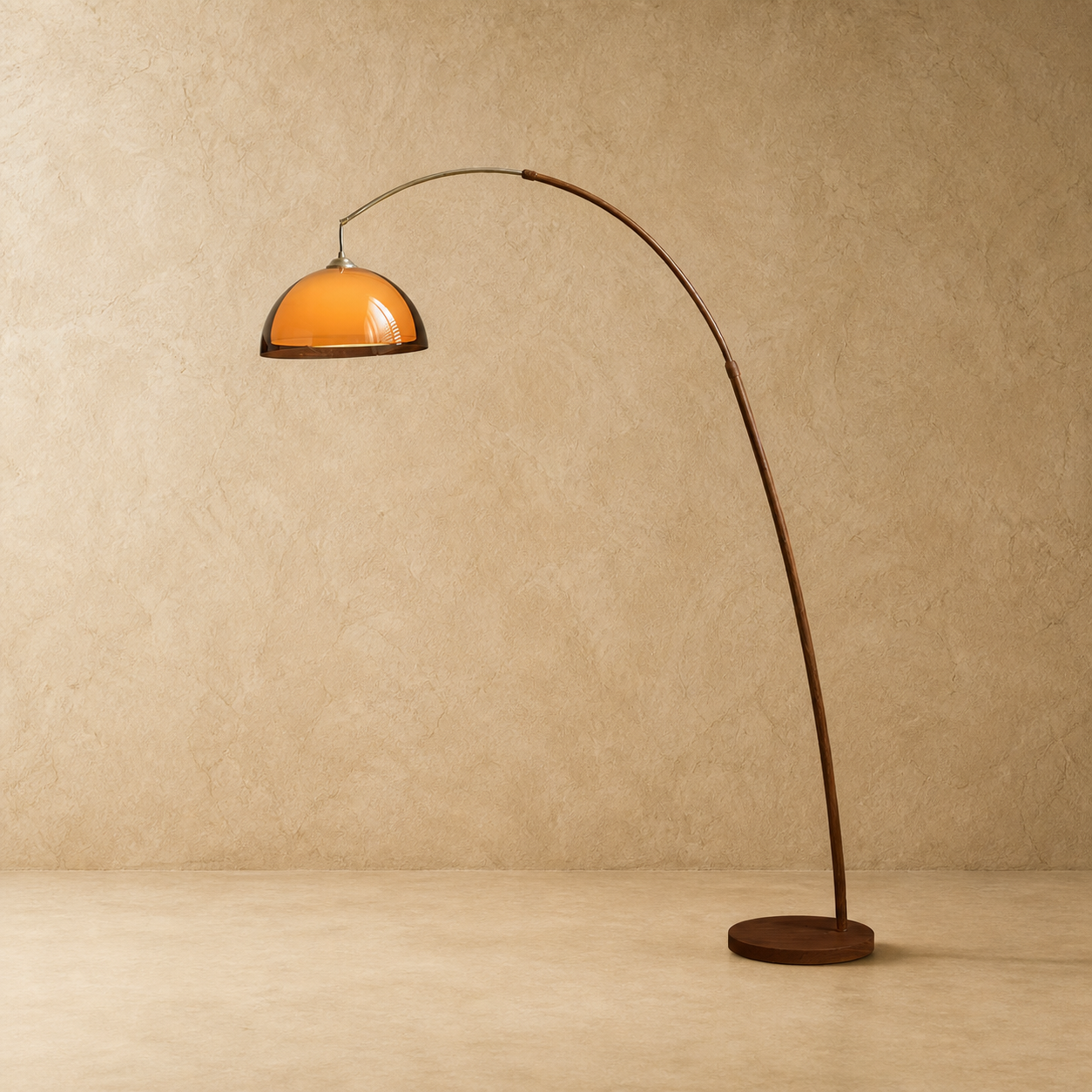 Sculptural Arc Floor Lamp