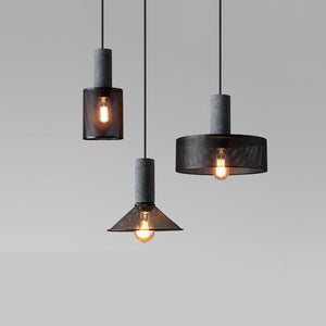 Concrete Mesh Pendant