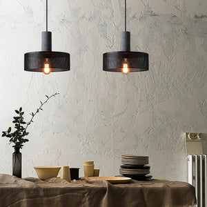Concrete Mesh Pendant