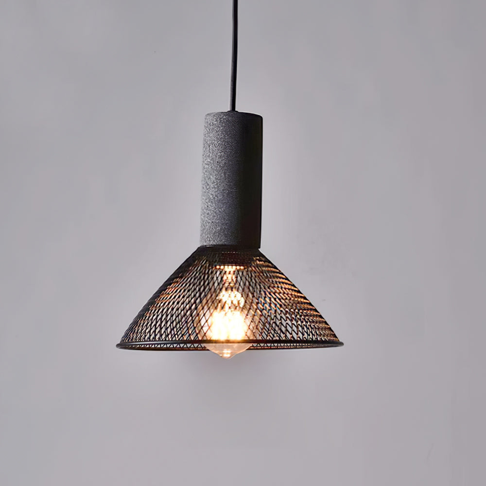 Concrete Mesh Pendant
