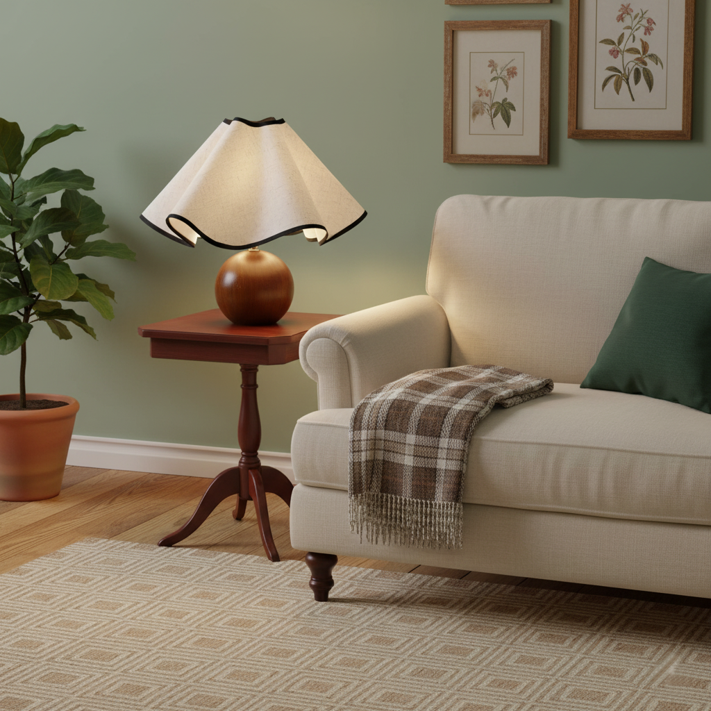 Heritage Wood Table Lamp