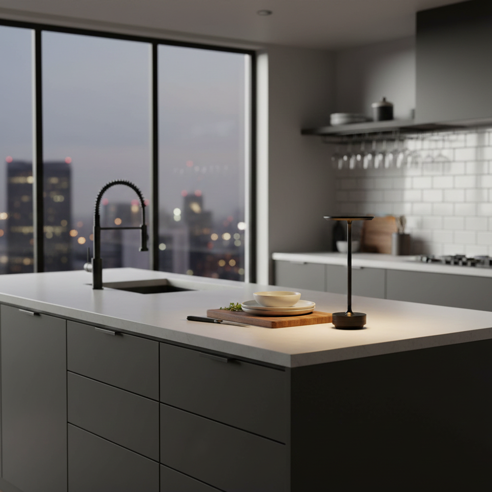 Cordless Halo Table Lamp