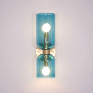 Dual Glass Wall Sconce