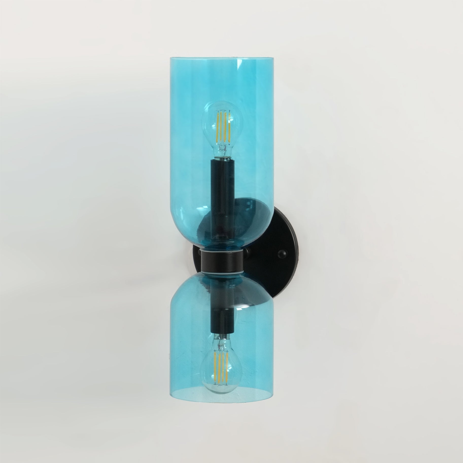 Dual Glass Wall Sconce