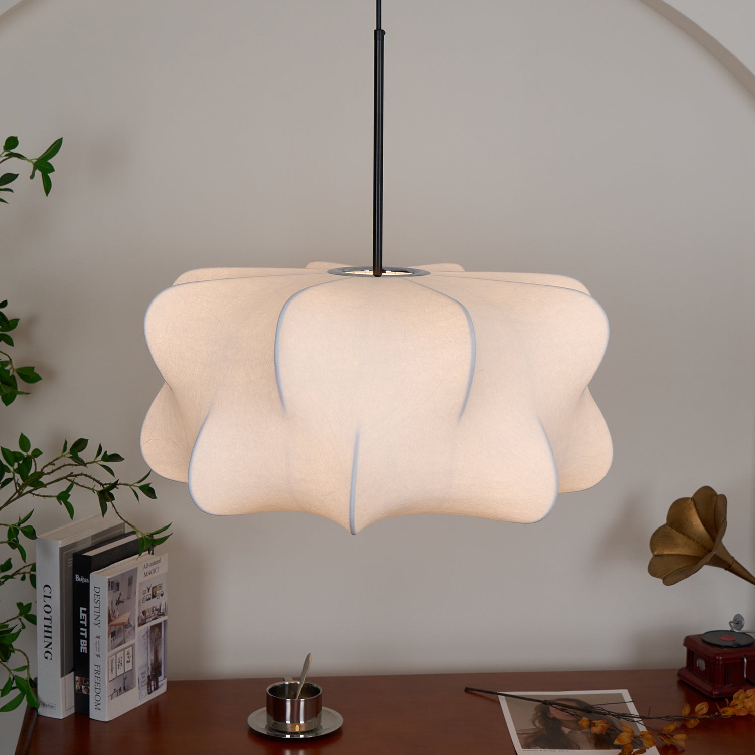 Cocoon Silk Pendant