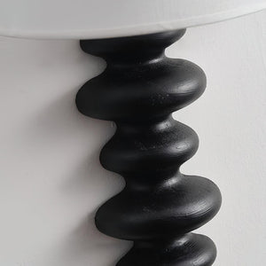 Sculpted Wood Sconce