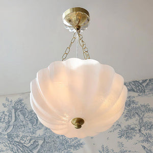 Frosted Bowl Pendant