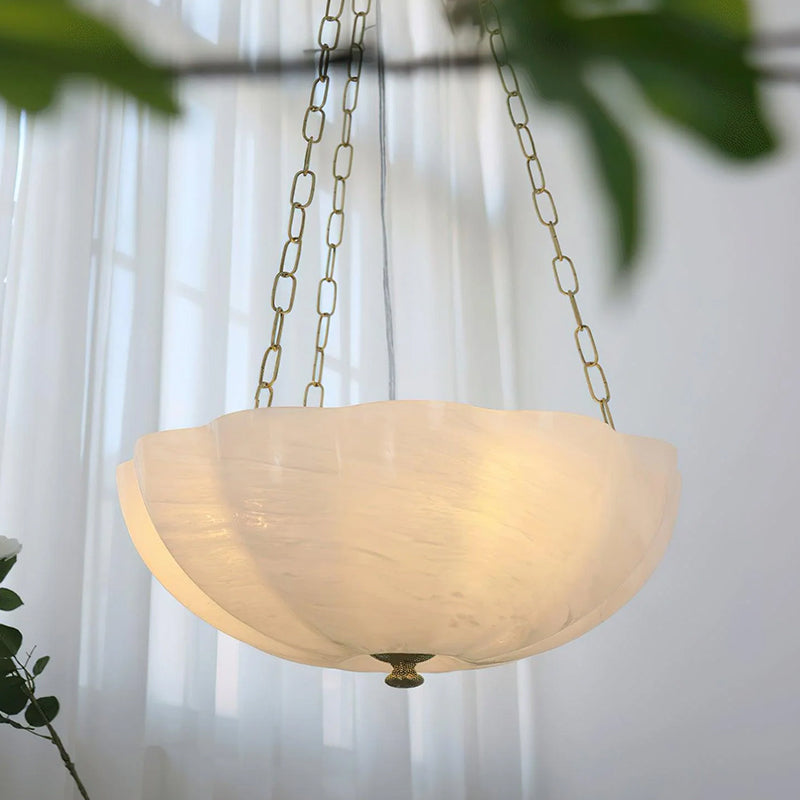 Frosted Bowl Pendant
