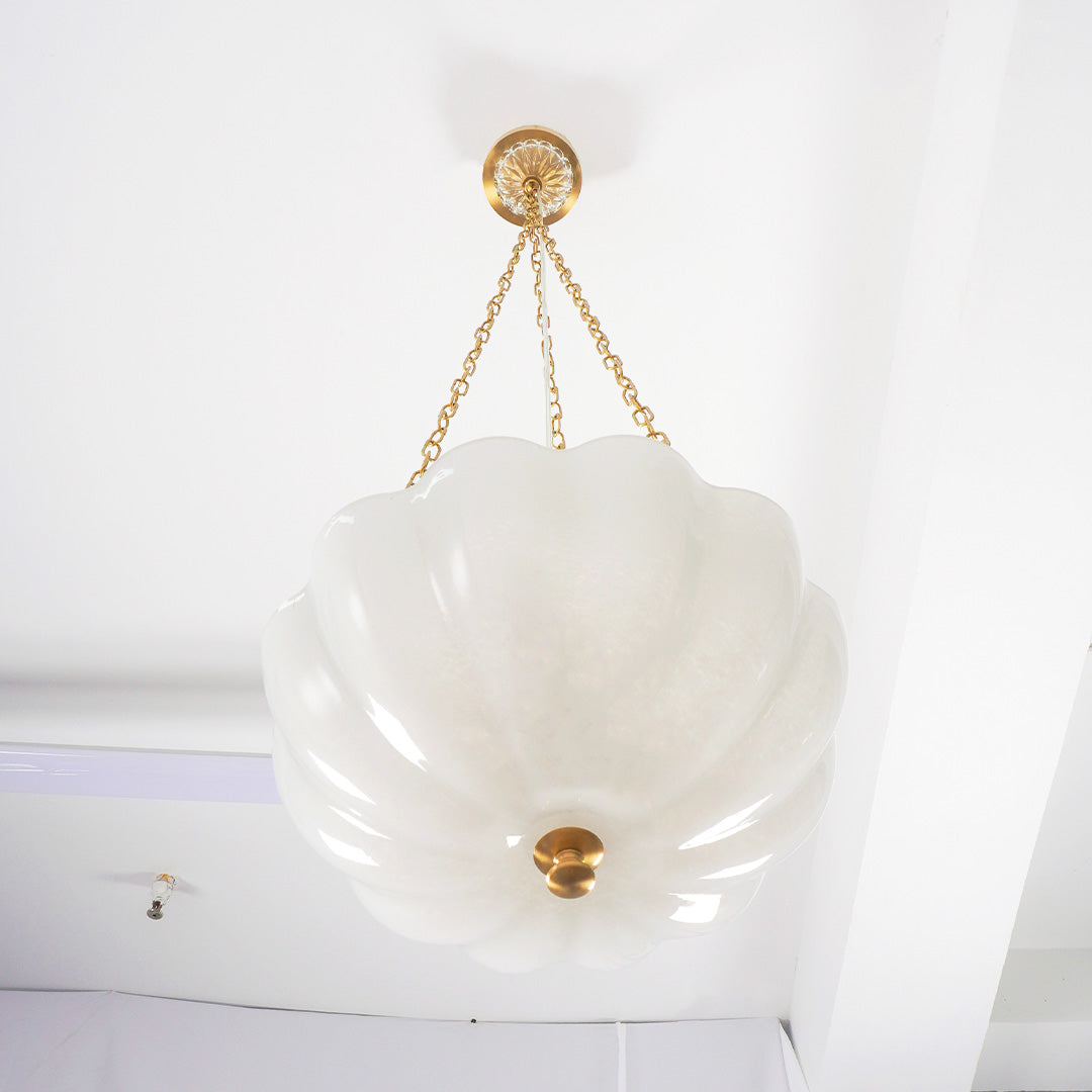 Frosted Bowl Pendant