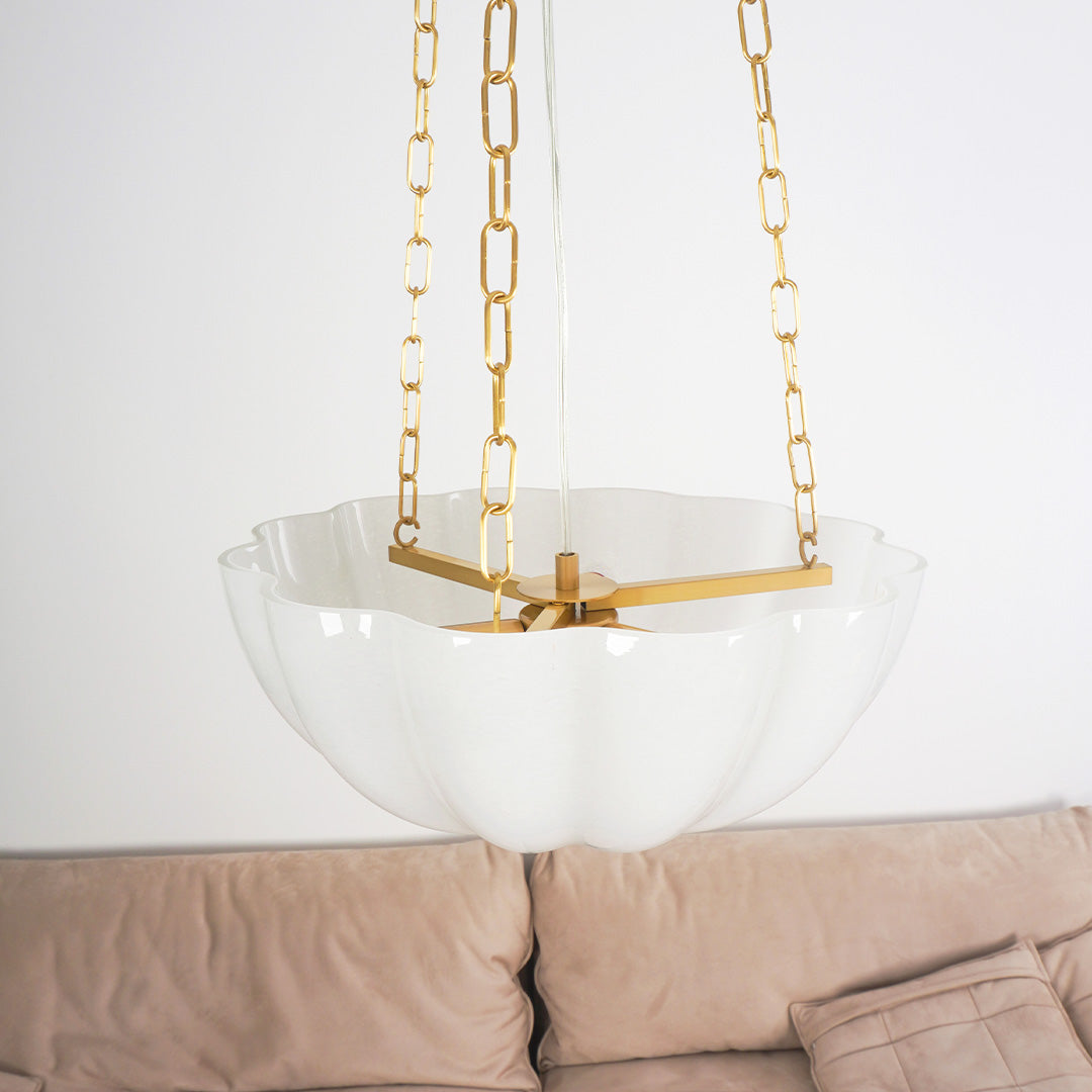 Frosted Bowl Pendant