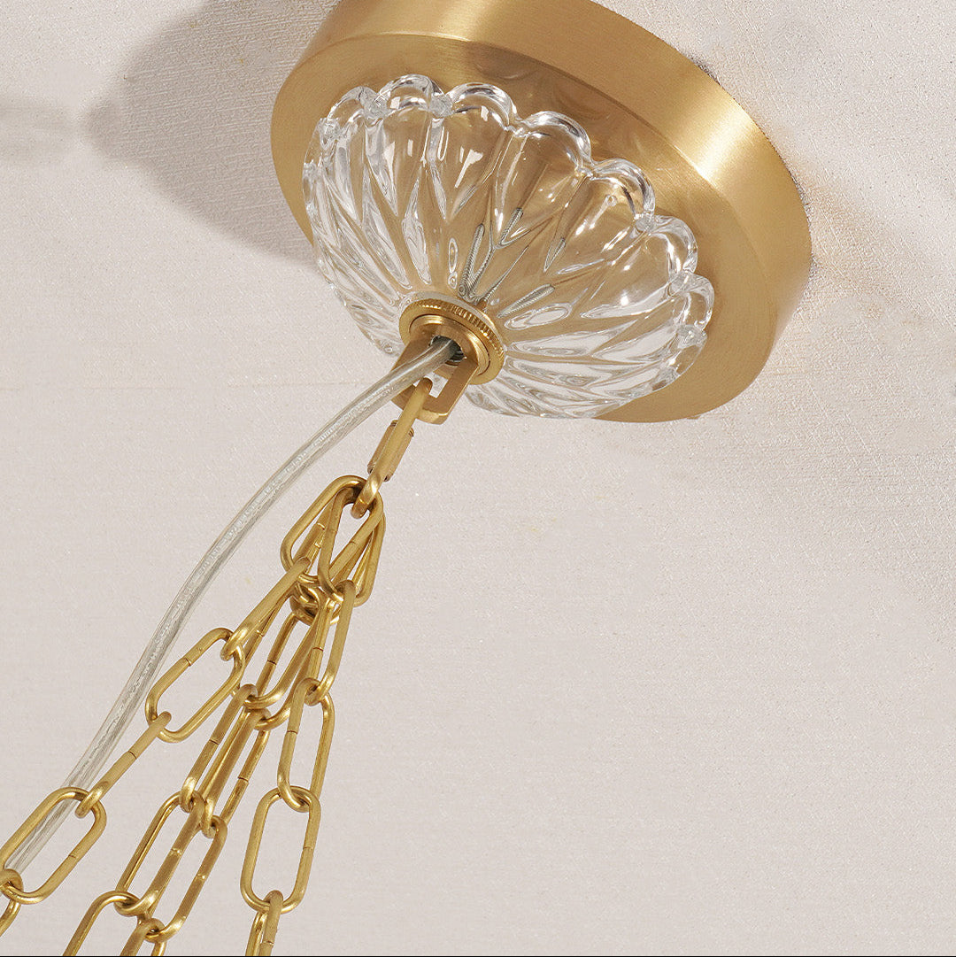 Frosted Bowl Pendant