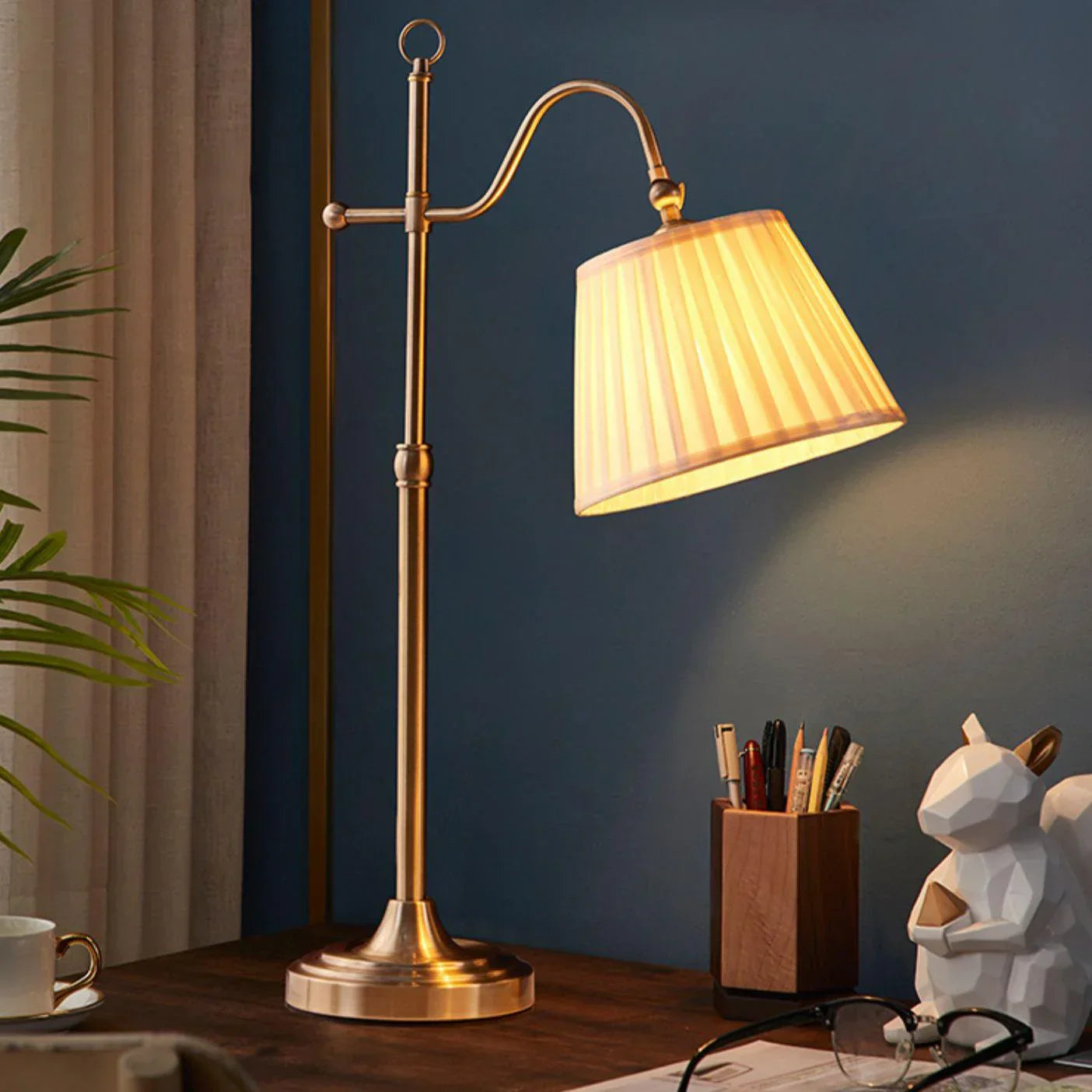 Pleated Silhouette Lamp