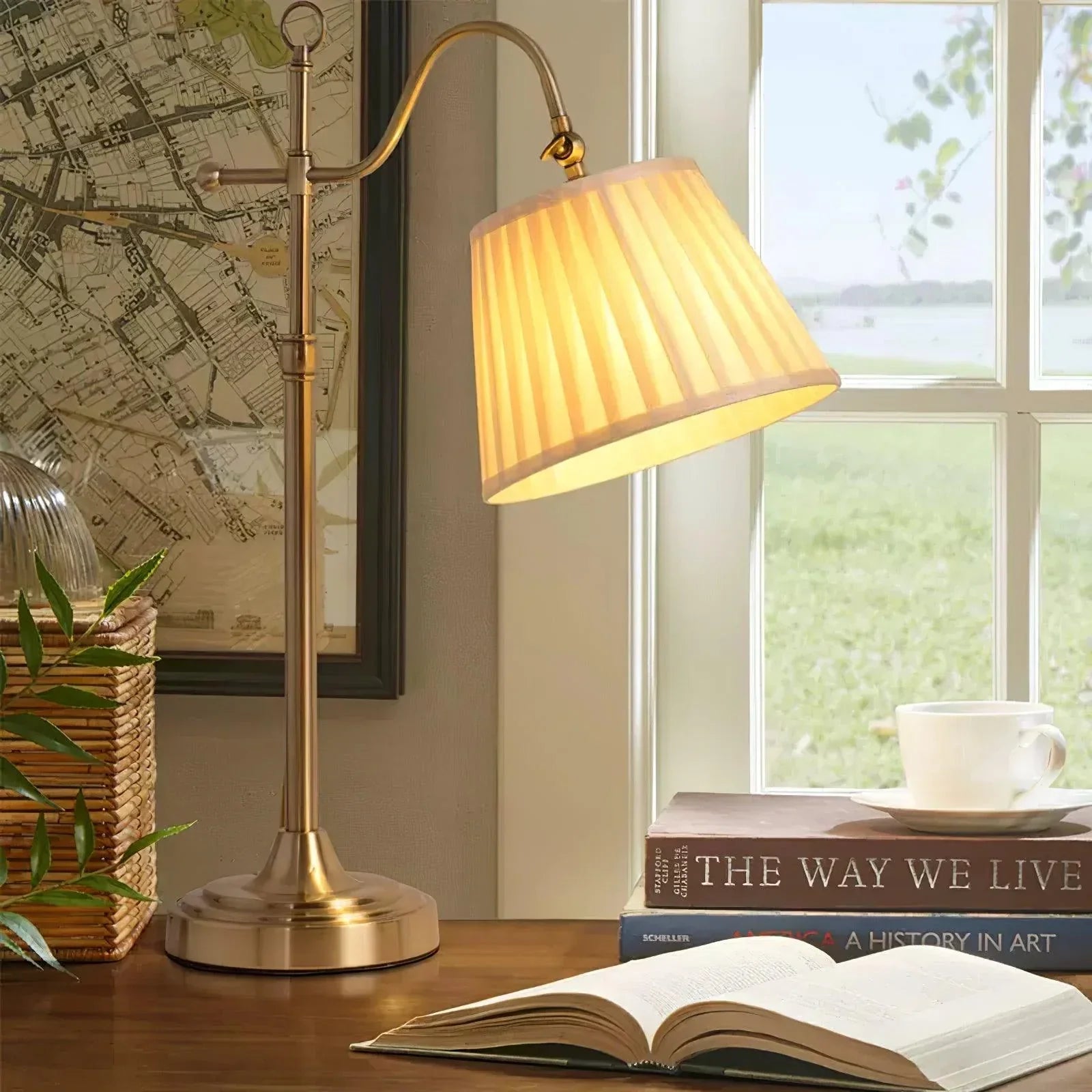 Pleated Silhouette Lamp