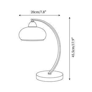 Vintage Scallop Table Lamp