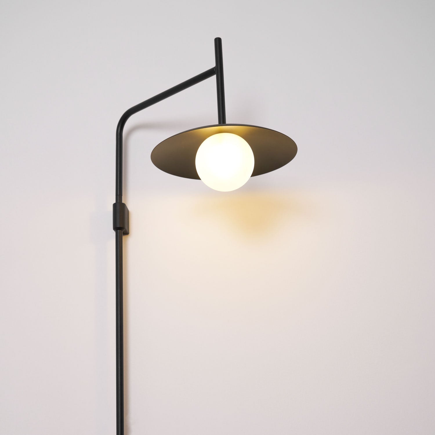 Frosted Globe Sconce