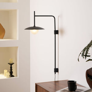Frosted Globe Sconce