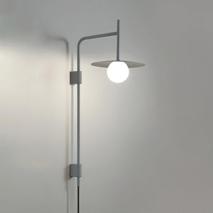 Frosted Globe Sconce