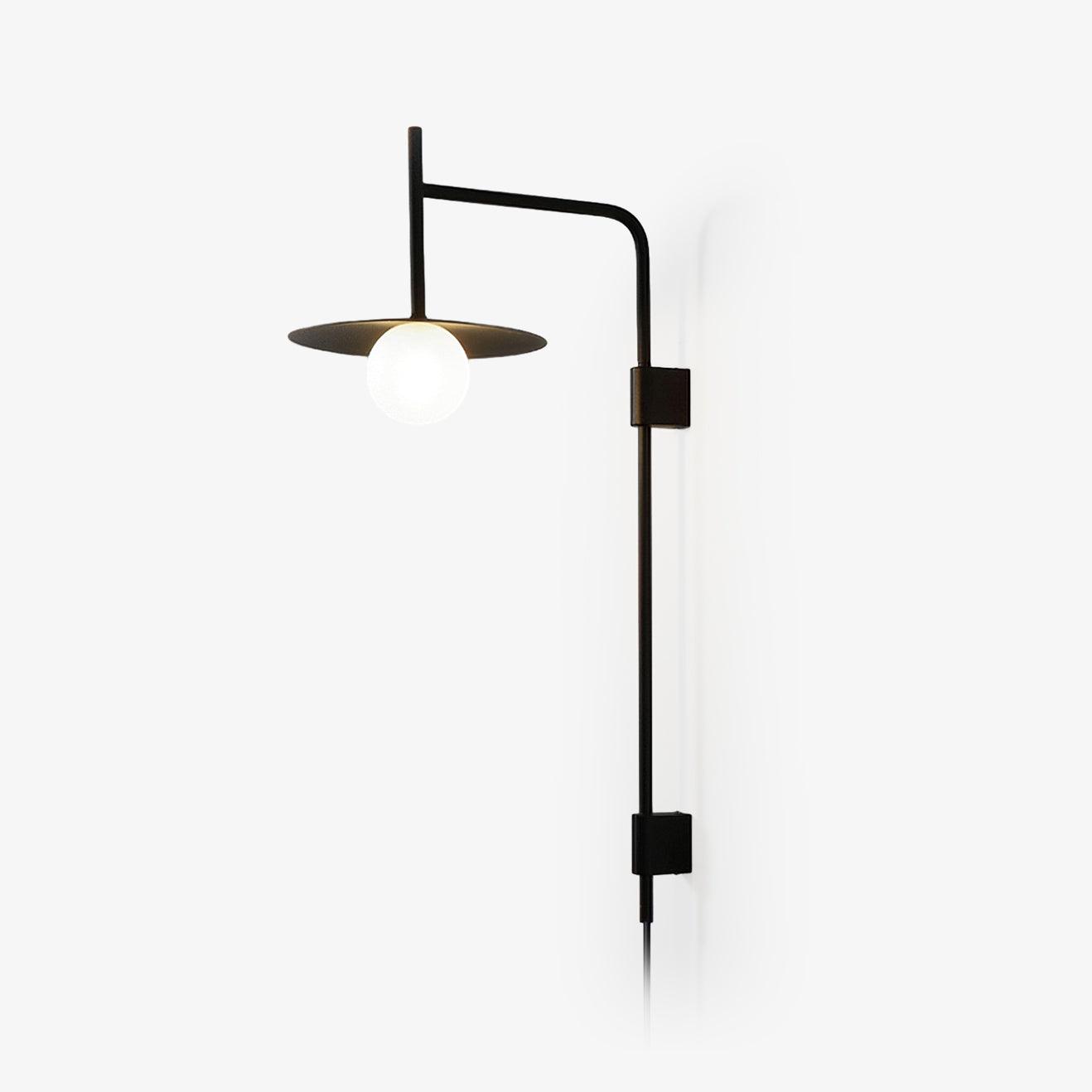Frosted Globe Sconce