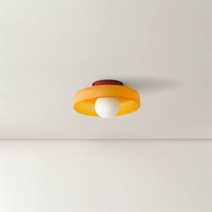 Nested Globe Flush Light