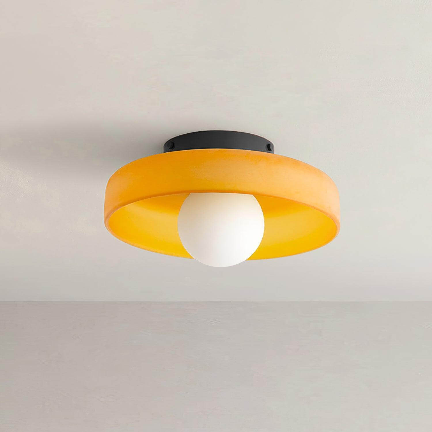 Nested Globe Flush Light