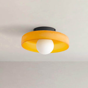 Nested Globe Flush Light