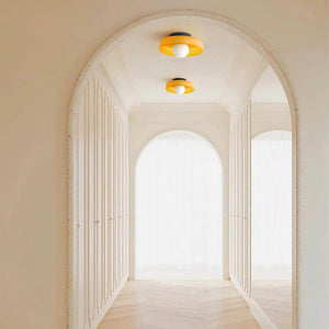 Nested Globe Flush Light