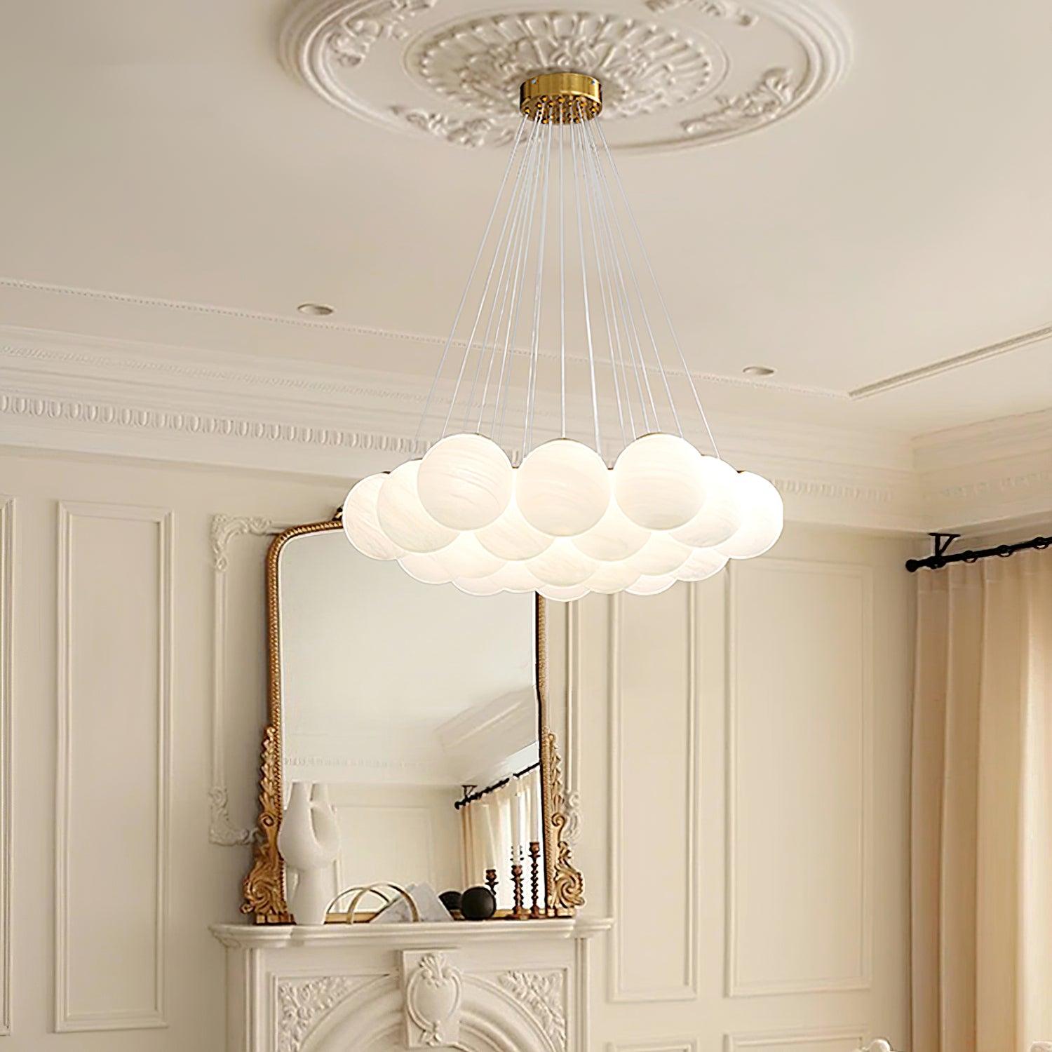 Cascade Globe Chandelier