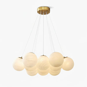 Cascade Globe Chandelier