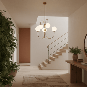 Halo Globe Chandelier